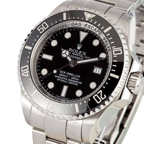 rolex deepsea black dial 116660|Rolex deepsea sea dweller price.